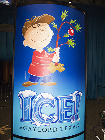 ICE! Gaylord Texan Charlie Brown Christmas sager.org
