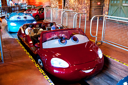 Cars Radiator Springs Racers Disneyland