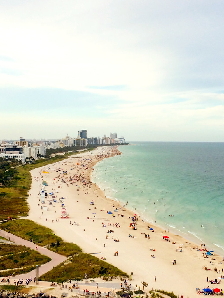 Along Miami Beach