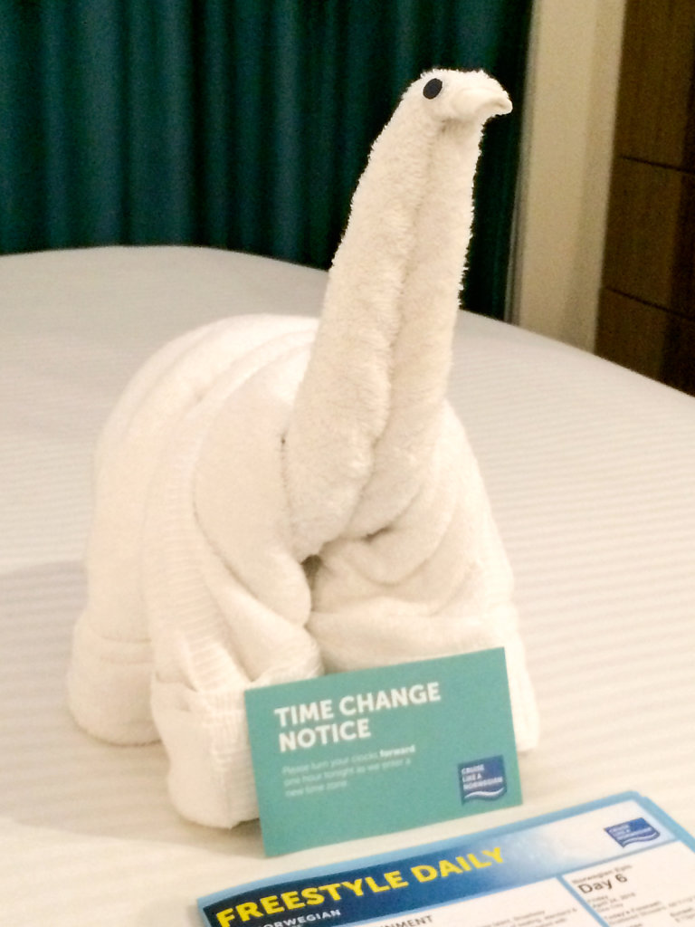 Towel animal!