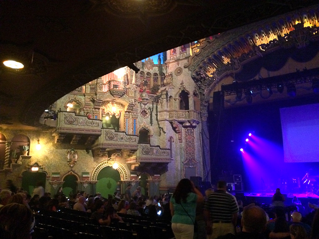 Checking out the upper level