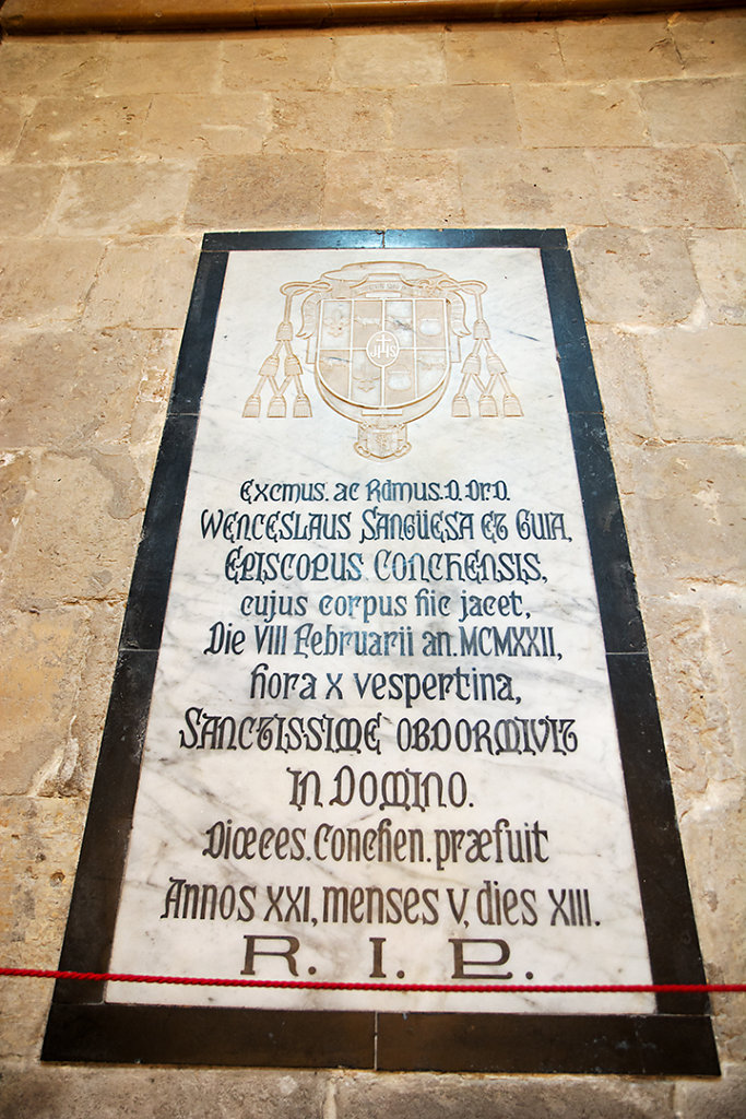 The Bishop Wenceslao Sanguesa