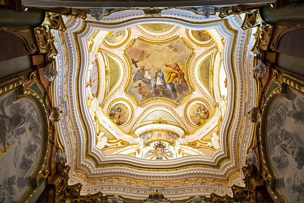 Beautiful ceiling mural