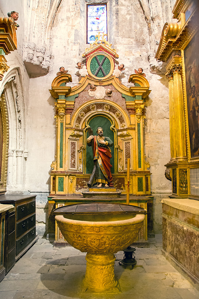 Baptismal font