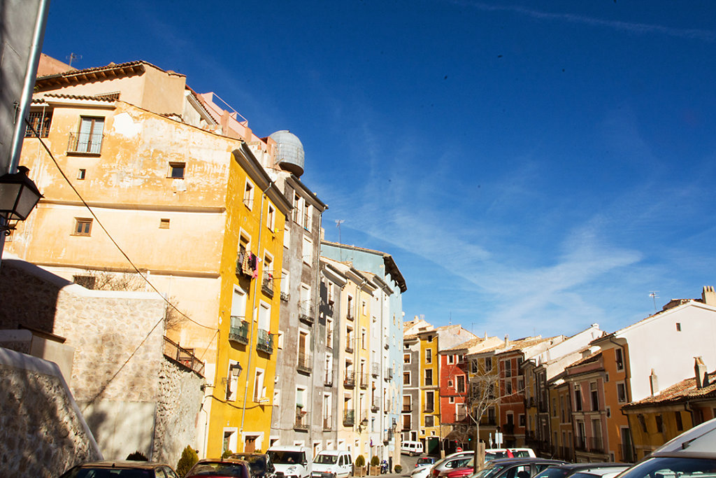 Walking through town