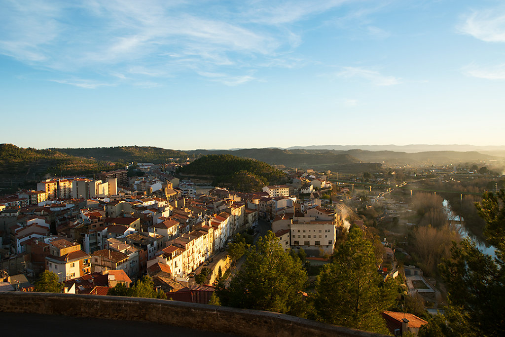 Alcañiz sunset