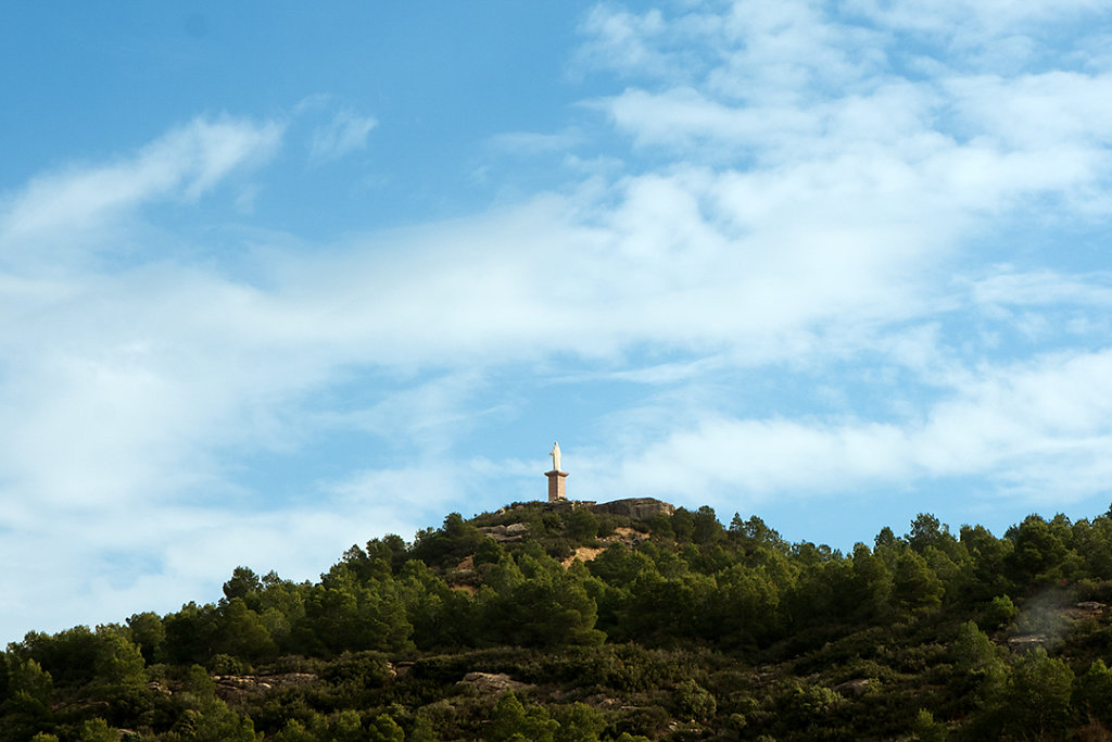 Another Jesus on a hill