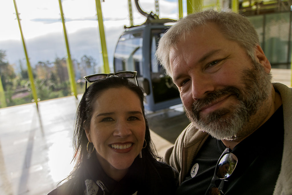 Cable car selfie!