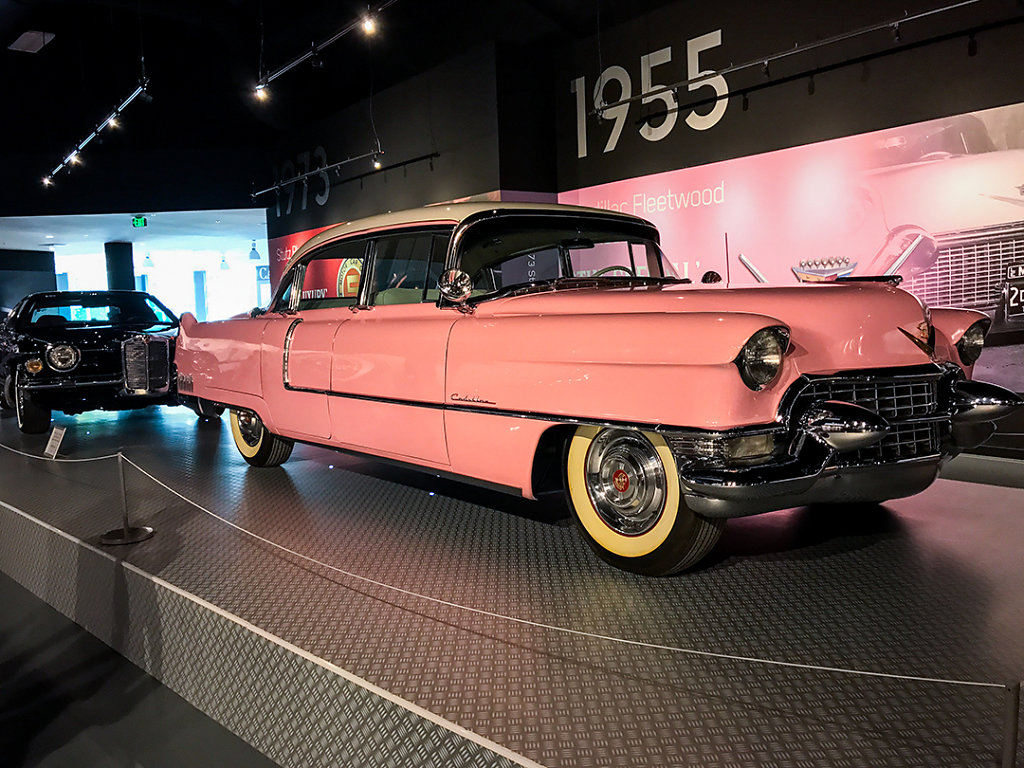 The pink Cadillac!