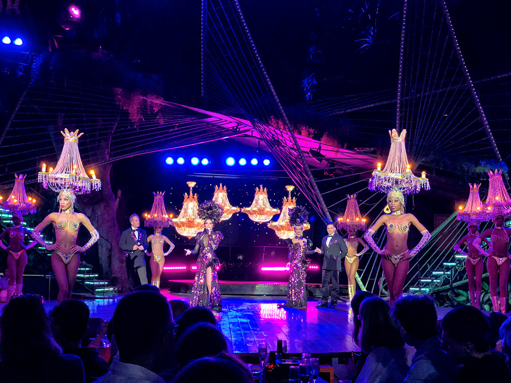 All the chandeliers!