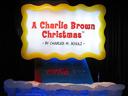 ICE! Gaylord Texan Charlie Brown Christmas sager.org