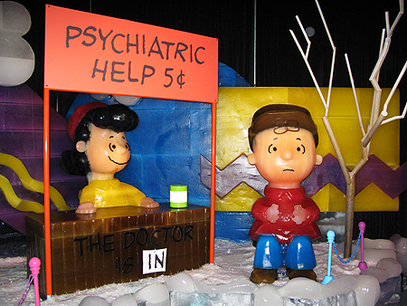 ICE! Gaylord Texan Charlie Brown Christmas sager.org