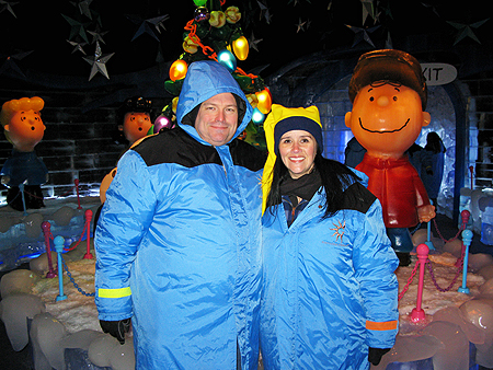 ICE! Gaylord Texan Charlie Brown Christmas sager.org
