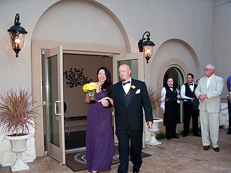 Reception Piazza in the Village