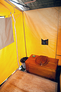 camp serengetti bathroom