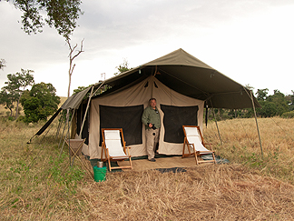 Serengetti tent camping