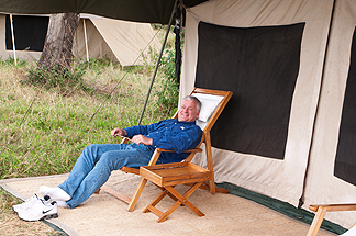 tent camping serengetti