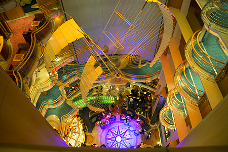 Radiance of the seas atrium