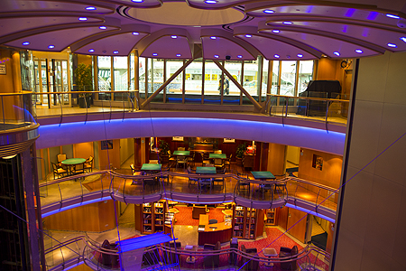 card room radiance of the seas