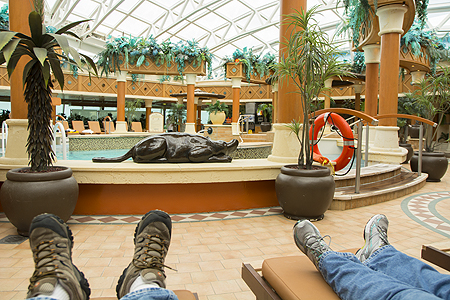 Radiance of the seas solarium