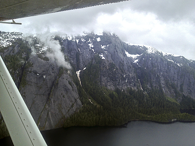 Misty Fjords floatplane