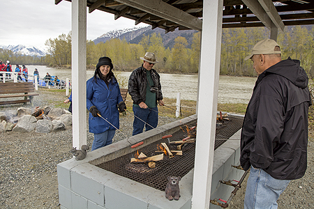 weenie roast hot dog