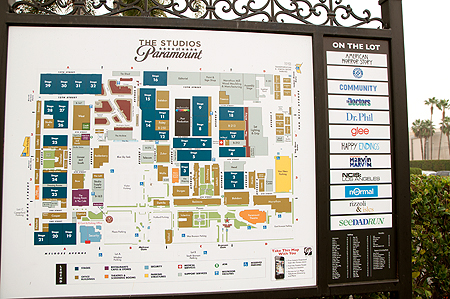 Paramount Pictures filming