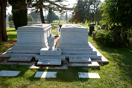 Cecil B Medille Hollywood Forever Cemetery