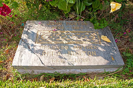 John Huston Hollywood Cemetery