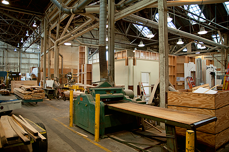 wood shop Paramount Pictures