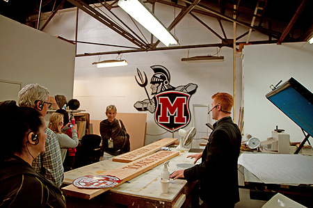 Glee Titan Paramount Sign department