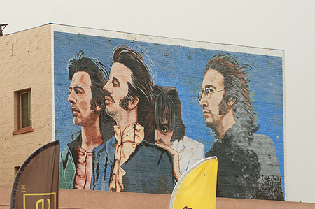 Beatles Santa Monica Blvd California