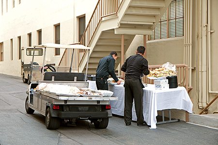 Film screen catering Paramount