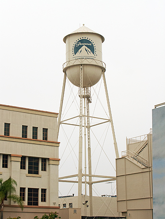 Paramount water tower