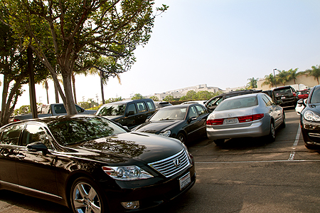 Paramount Studios parking