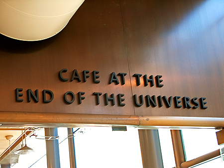 Cafe at the End of the Universe