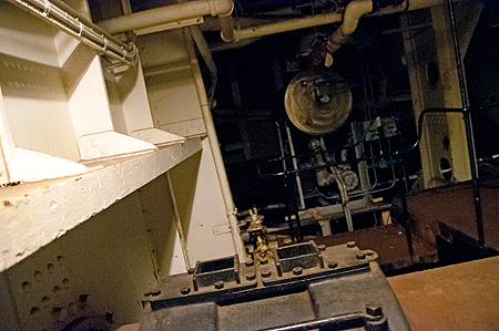 Ghost tour engine room queen mary