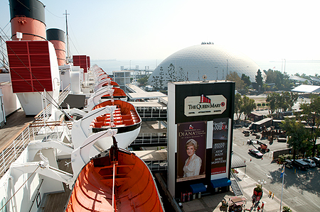 Queen Mary lifeboats