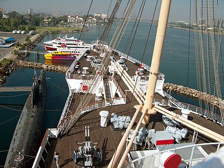 Queen Mary deck