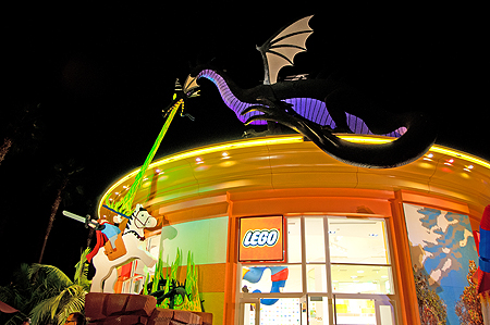 Lego Store Sleeping Beauty Disneyland California