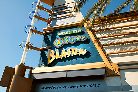 Buzz Lightyear Astro Blaster Disneyland California