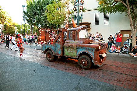 Disney Pixar Cars Tow Mater Parade