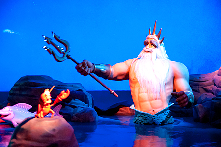 Little Mermaid Triton Ride