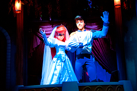 Ariel Little Mermaid Wedding Ride