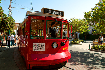 California Adventure trolley