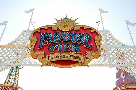 Paradise Pier California Adventure