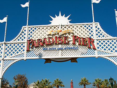 California Adventure Paradise Pier