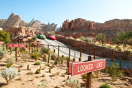 Cars Land Radiator Springs Racers