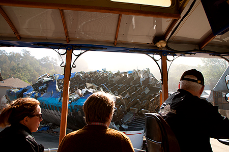 War of the Worlds Tom Cruise Universal VIP Movie Tour Plane Wreck