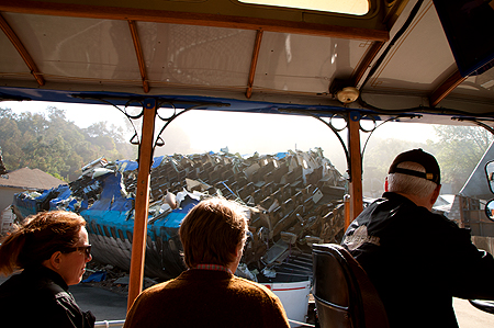 War of the Worlds Tom Cruise Universal VIP Movie Tour Plane Wreck